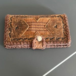 Nice handmade leather wallet